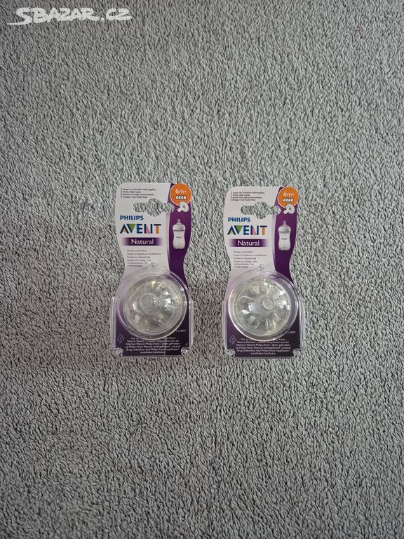 Philips Avent Natural 2 x 2 ks saviček č. 4 6m+