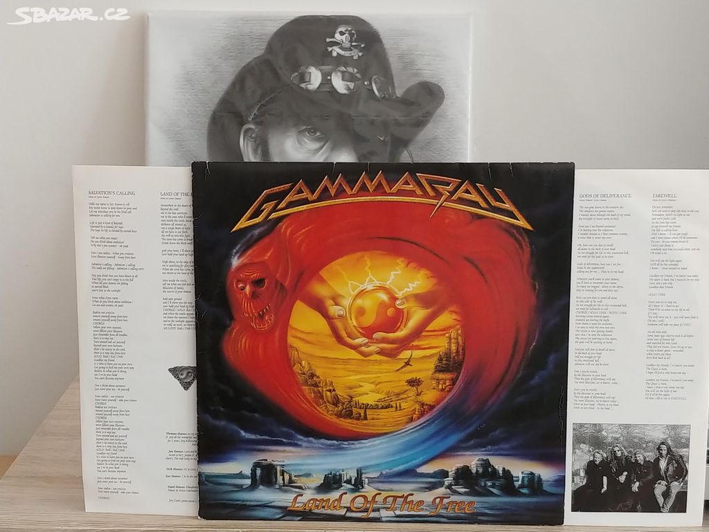 2 LP Gamma Ray - Land Of The Free