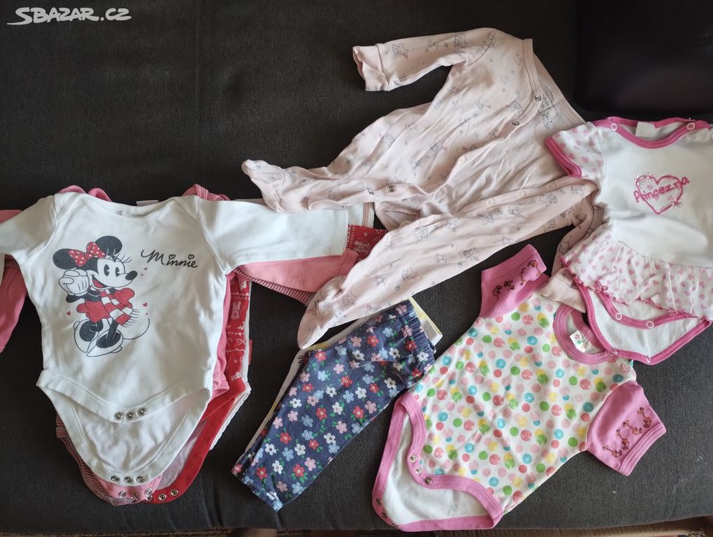 Oblečení pro miminka - holka, vel. 68, 3-6 měsíců