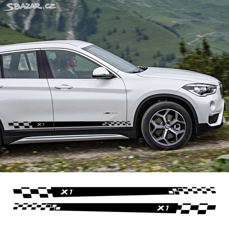 BMW X1 / samolepky na karoserii