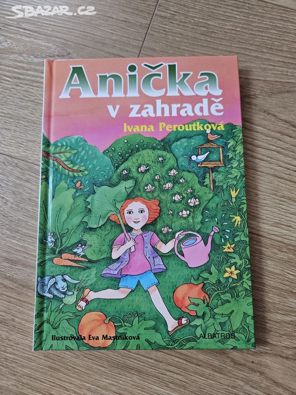 Kniha Anička v zahradě