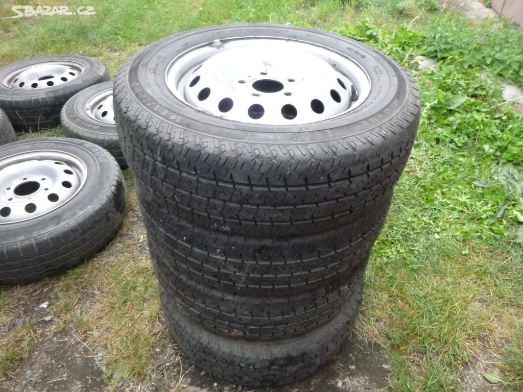4x (5x118) letní pneu matador 205/65 r16 C