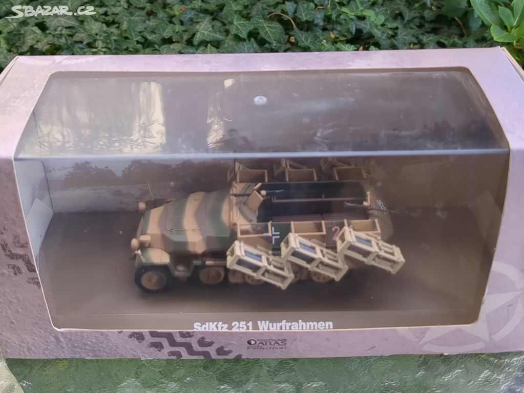 Sdkfz 251 Wurfrahmen Německo 1944 1:43