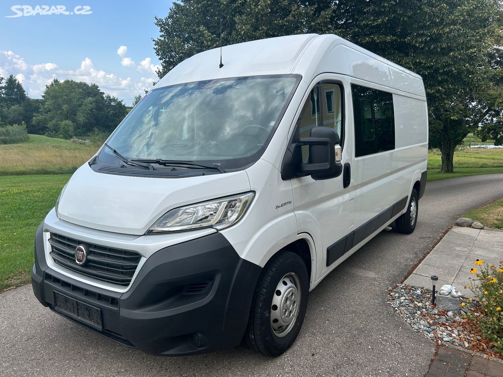 Fiat Ducato, L3H2 7 míst 23tkm, DPH TOP