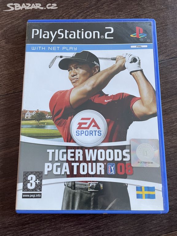 Hra PS2 Tiger Woods, super stav