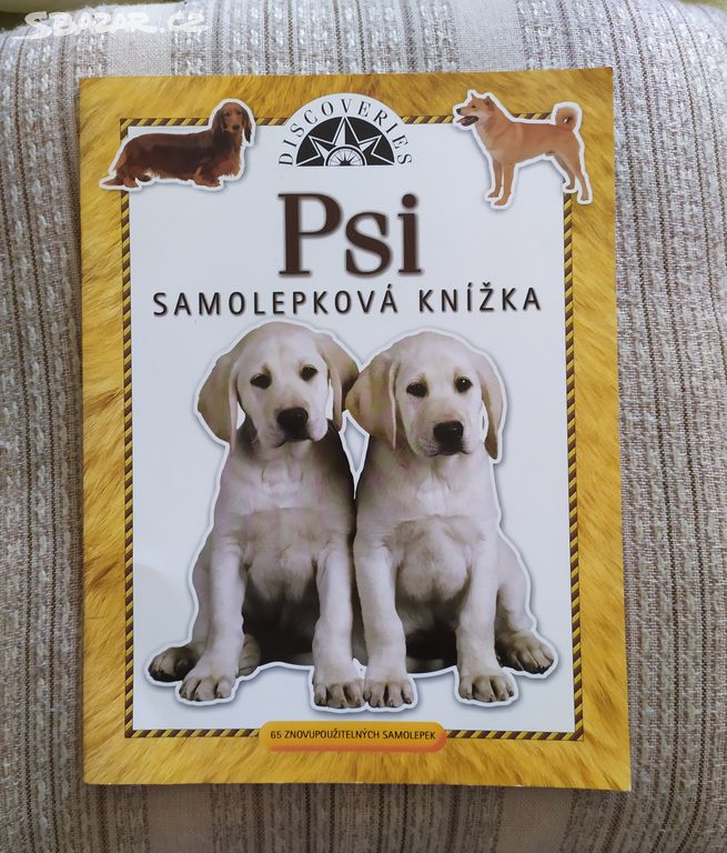 Psi - Samolepková knížka