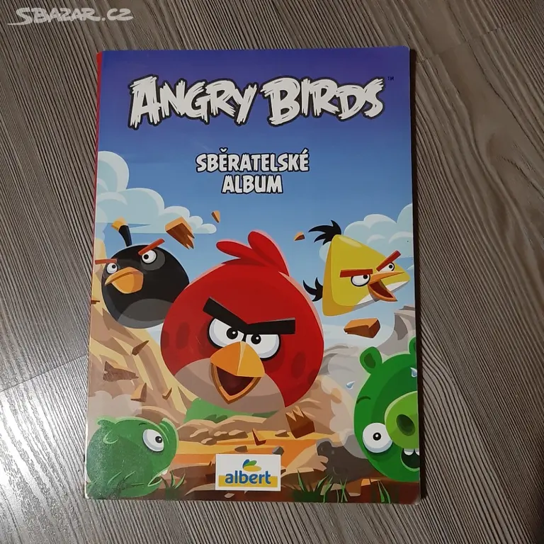 Albert Angry Birds Album a sběratelské kartičky - Praha - Bazar - Sbazar.cz