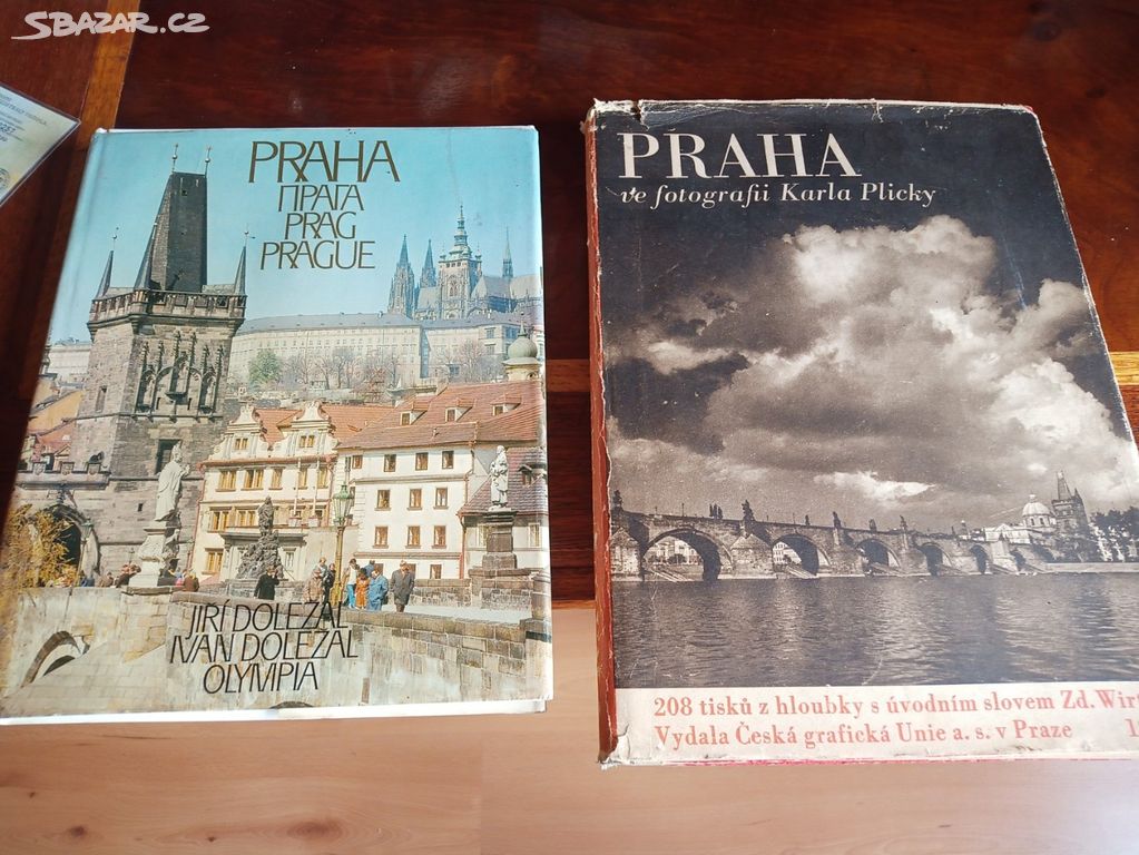 Praha ve foto - 4 knihy