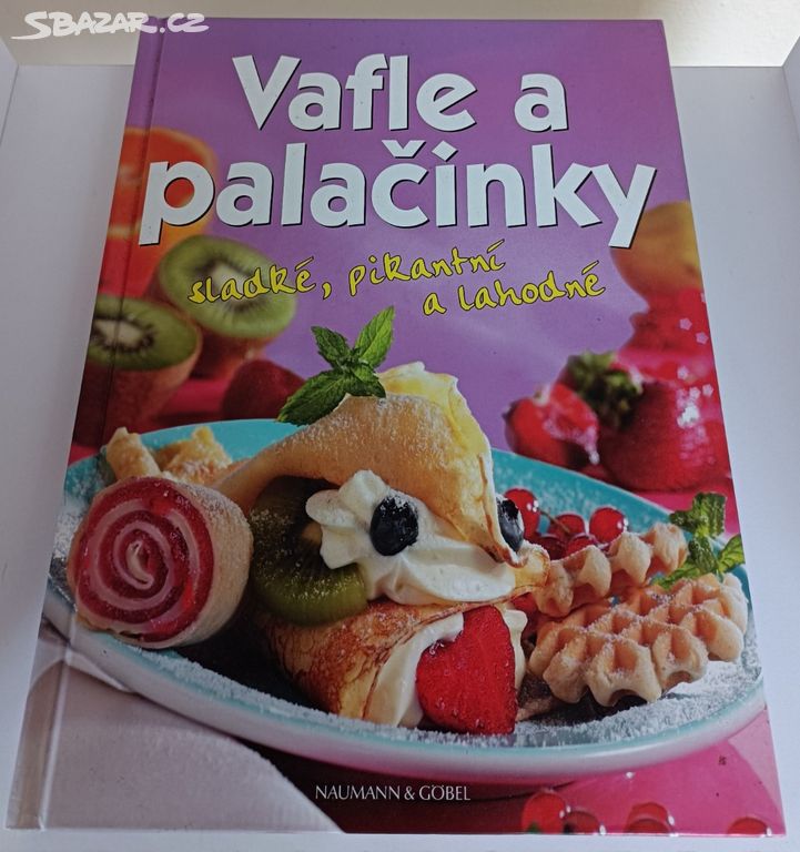 Kniha receptů "Vafle a palačinky"