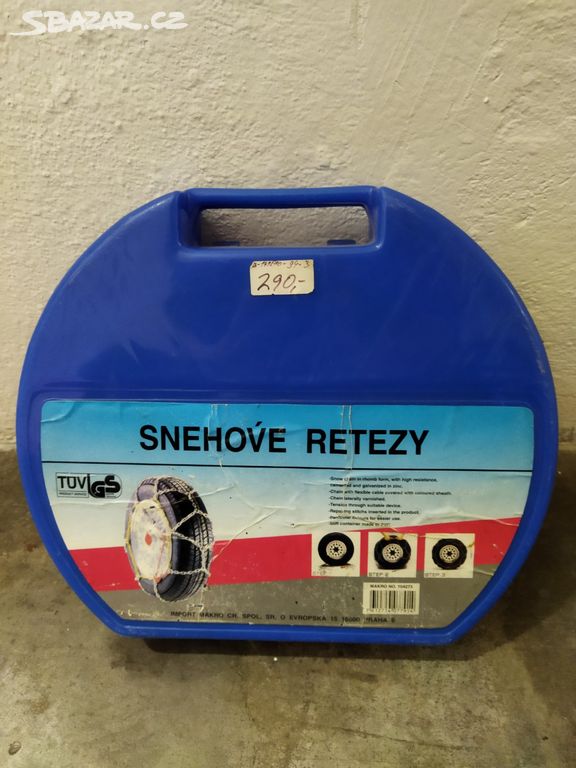 Sněhové řetězy na velikost kola 12, 13, 14