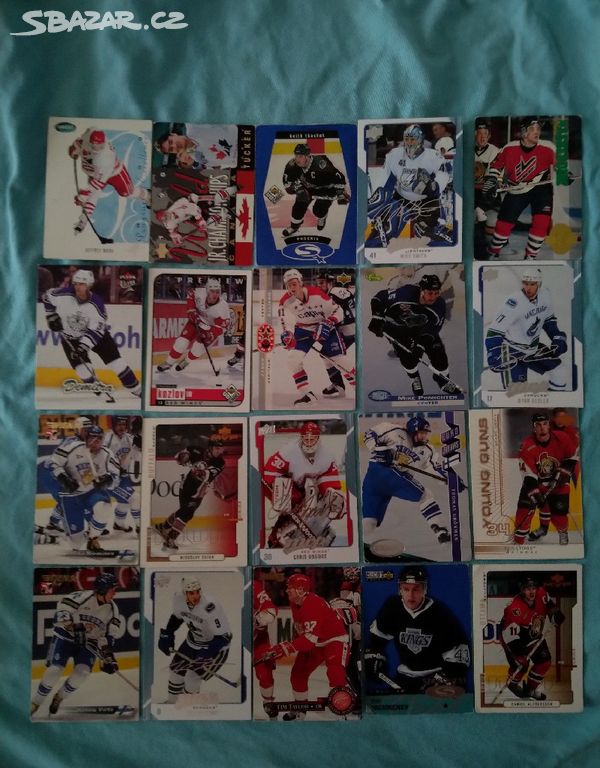 Hokejové kartičky NHL