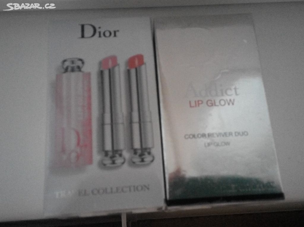 Dior Addict Lip Glow Duo set 001 Pink a 004 Coral Vysok nad