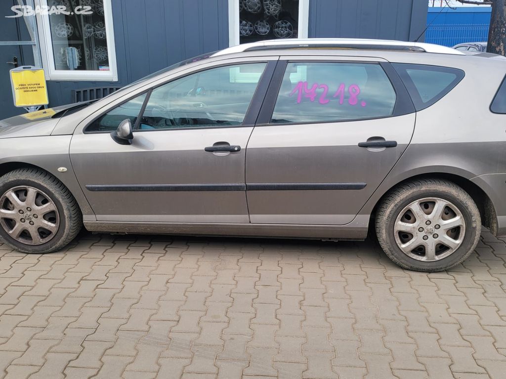 Prodám náhradní díly z vozu PEUGEOT 407 č. 17218