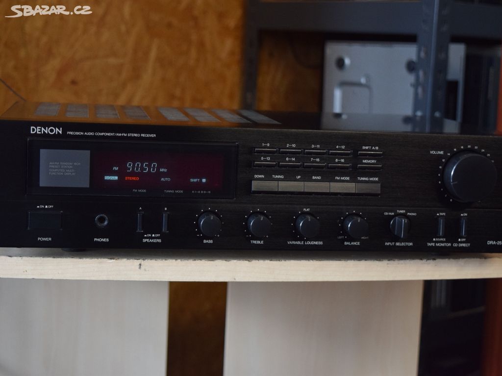 DENON DRA-25 VÝBORNÝ STEREO RECEIVER !!