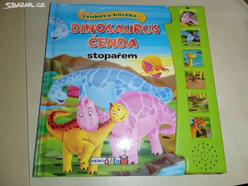 Dinosaurus Čenda stopařem - zvuková knížka