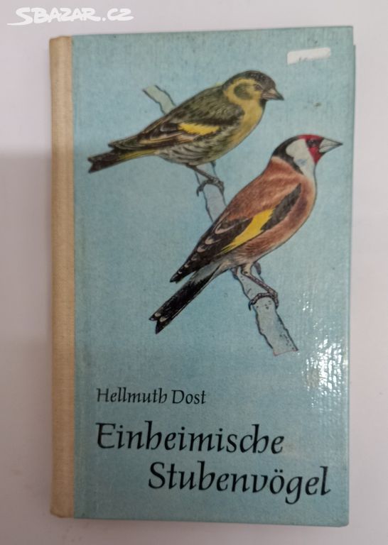 kniha ptáci Einbeimische stubenvogel