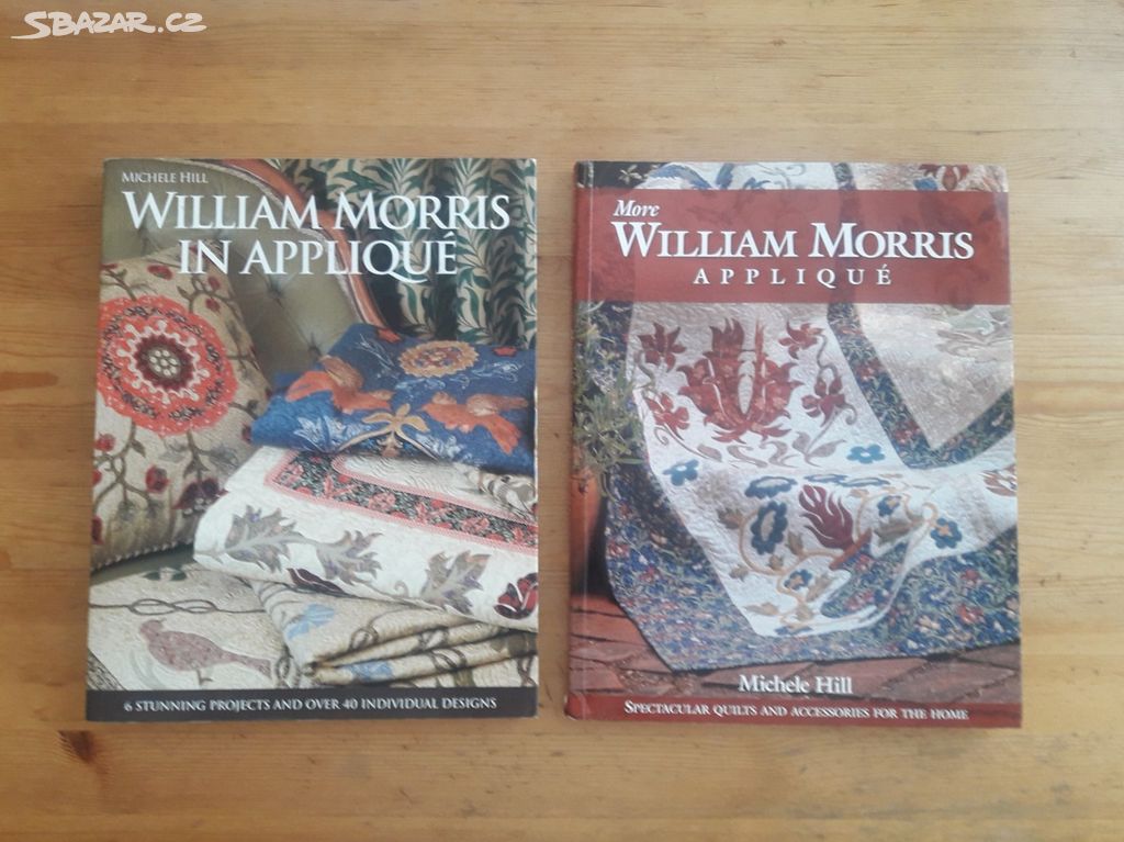 2x William Morris: in Applique + Applique.
