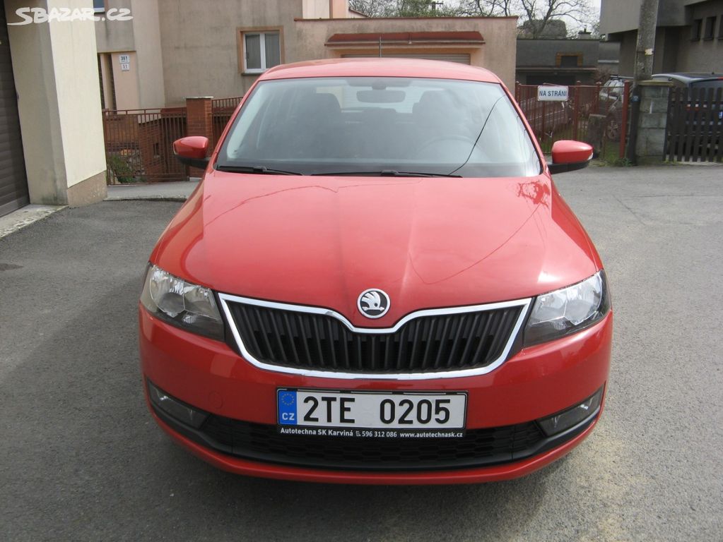 Škoda Rapid 1.2 tsi , navi, najeto 83tkm