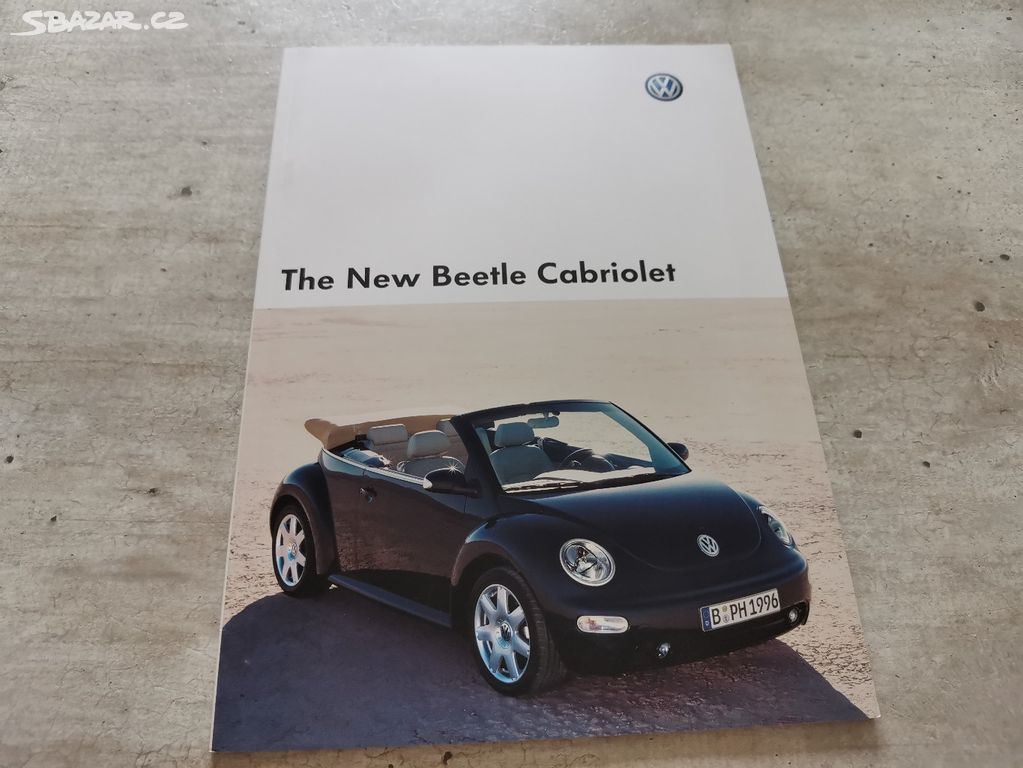Prospekt VW New Beetle Cabrio (2003), 52 str. EN