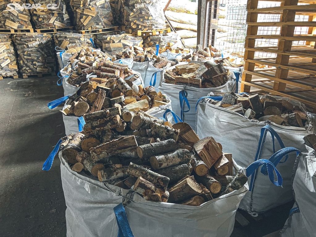 Palivové dřevo - probírka z výroby v big bagu