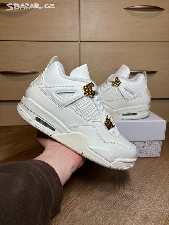 Air Jordan 4 Metallic Gold (W)