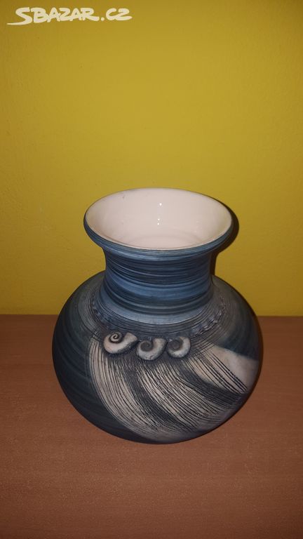 Keramický džbán - váza Art deco - velmi dobrý stav