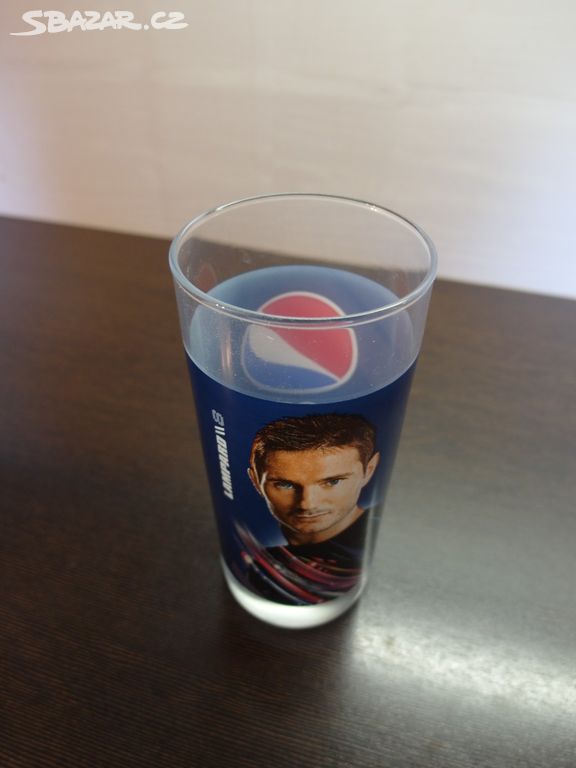 Retro sklenice Pepsi - sport fotbal -Frank Lampard