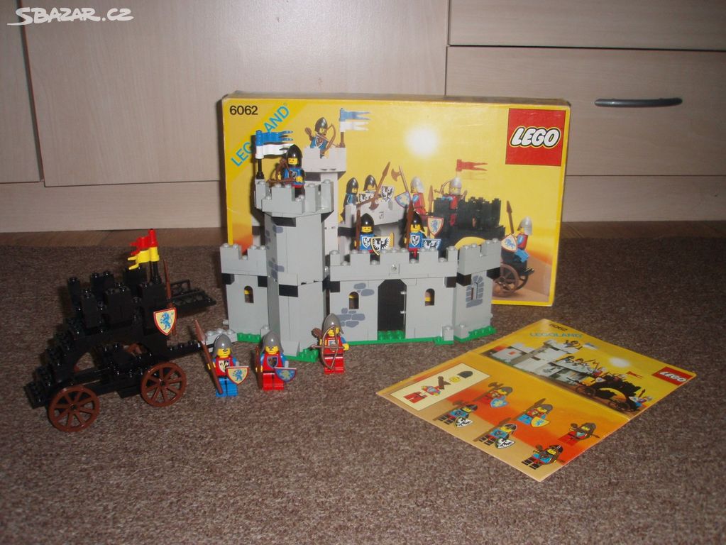 Lego hrady set 6062 s boxem a návodem