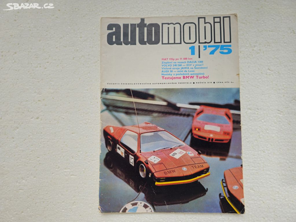 Časopis Automobil 1975