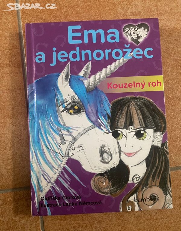 Kniha Ema a jednorožec  Kouzelný roh