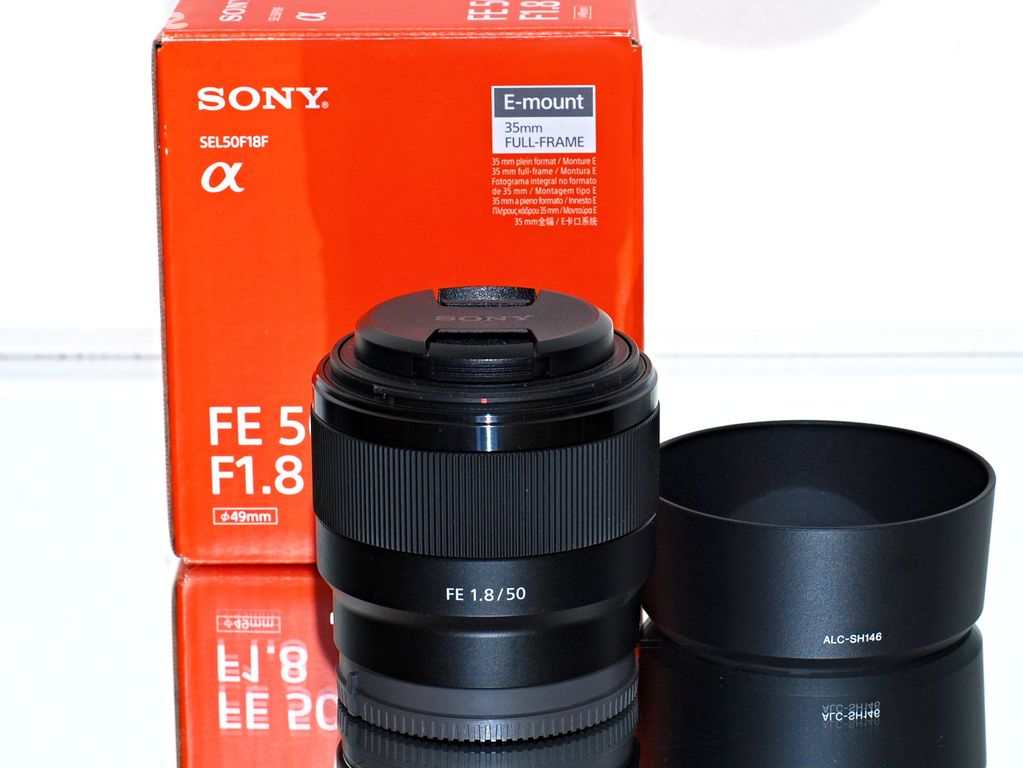 Sony FE 50mm f/1,8 NEPOUŽÍVANÝ