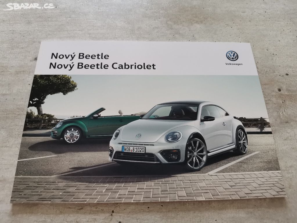 Prospekt Volkswagen Beetle + Cabriolet (2016), CZ
