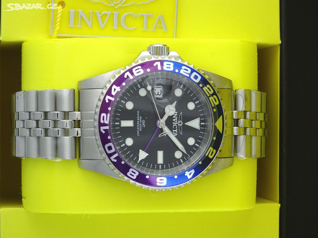 Invicta Pro Diver 44044 GMT lefty