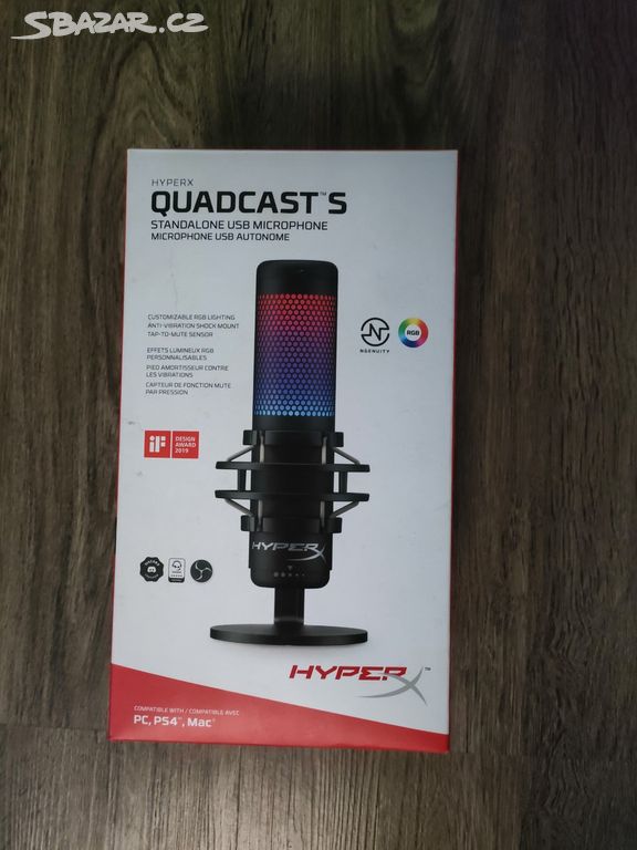 Mikrofon HyperX Quadcast S