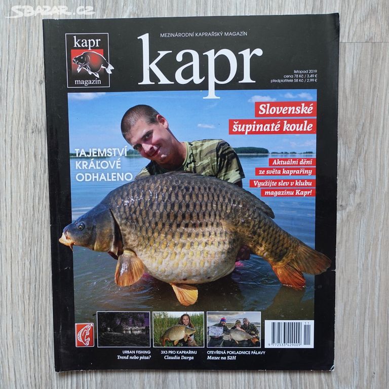Časopis Kapr - listopad 2019