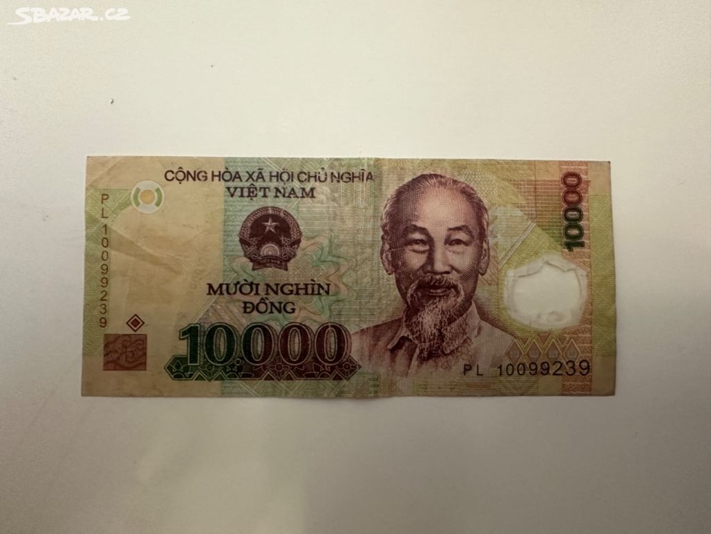 Bankovka Vietnam - 10000 Dong - Asie