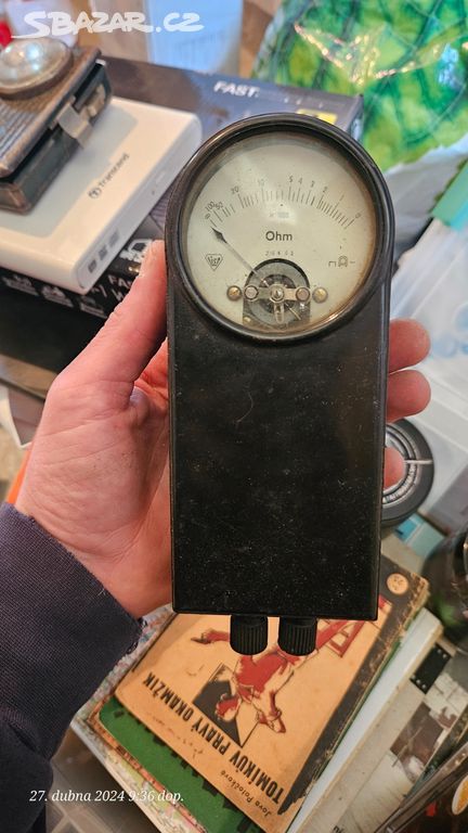 Starý ohm meter