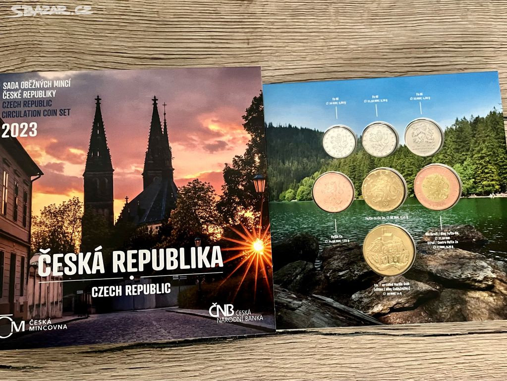 Sada oběžných mincí 2023 - Česká republika