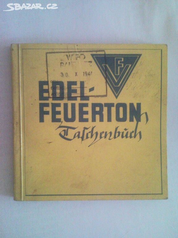 EDEL FEUERTON katalog, rok vydání 1941