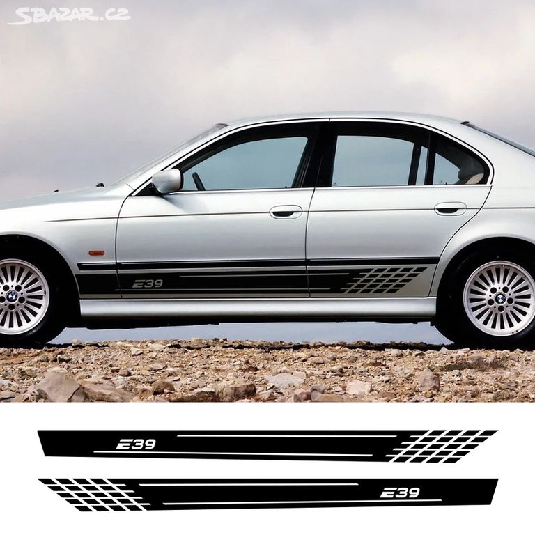 BMW E39 / samolepky na karoserii