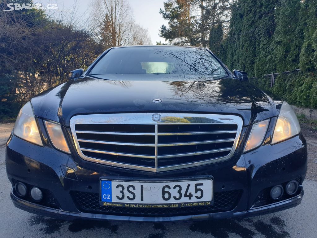 Mercedes-Benz Třídy E, vůz na opravu výkon ko