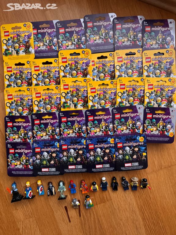 Lego minifigurky - minifigures 44 kusů