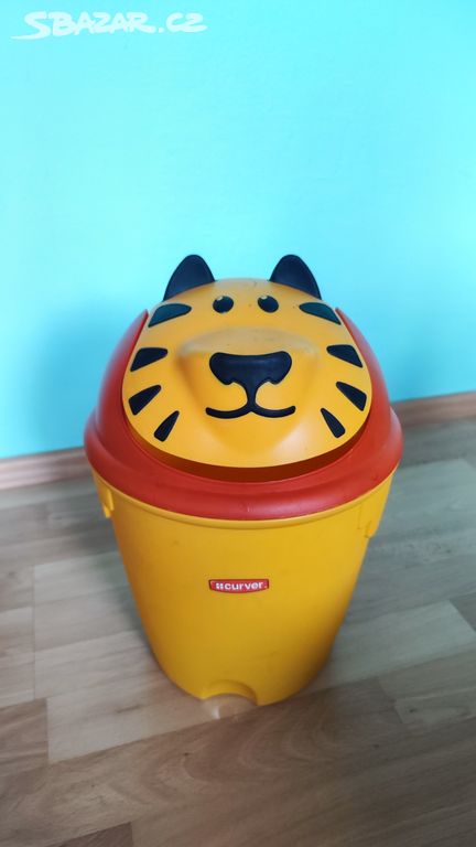 Dětský odpadkový koš Tigr 12l Curver