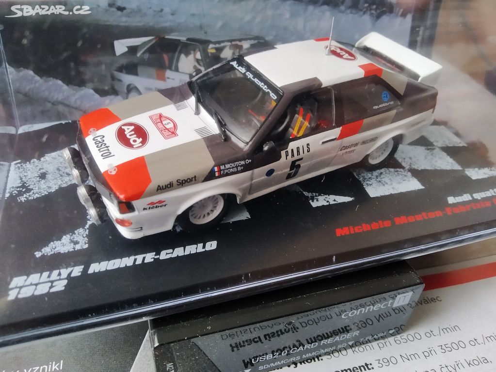 Model AUDI QUATTRO Rallye Monte Carlo 1982 1:43