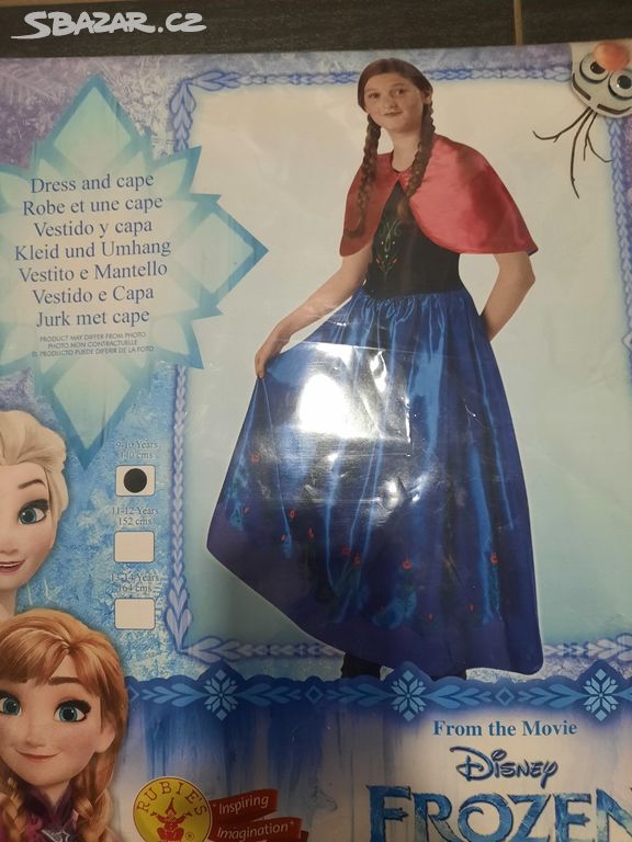 Dětský kostým Anna (Frozen)