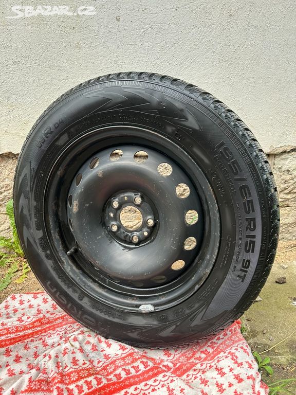 Sada disků a pneu 195/65 R15 91T, 6Jx15 H2, ET38