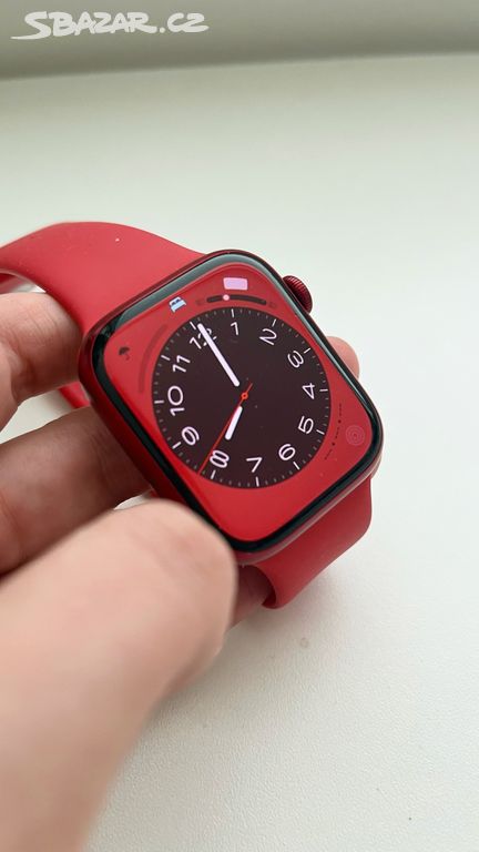 Apple Watch 7 Series 45 mm (Červené) + bonus