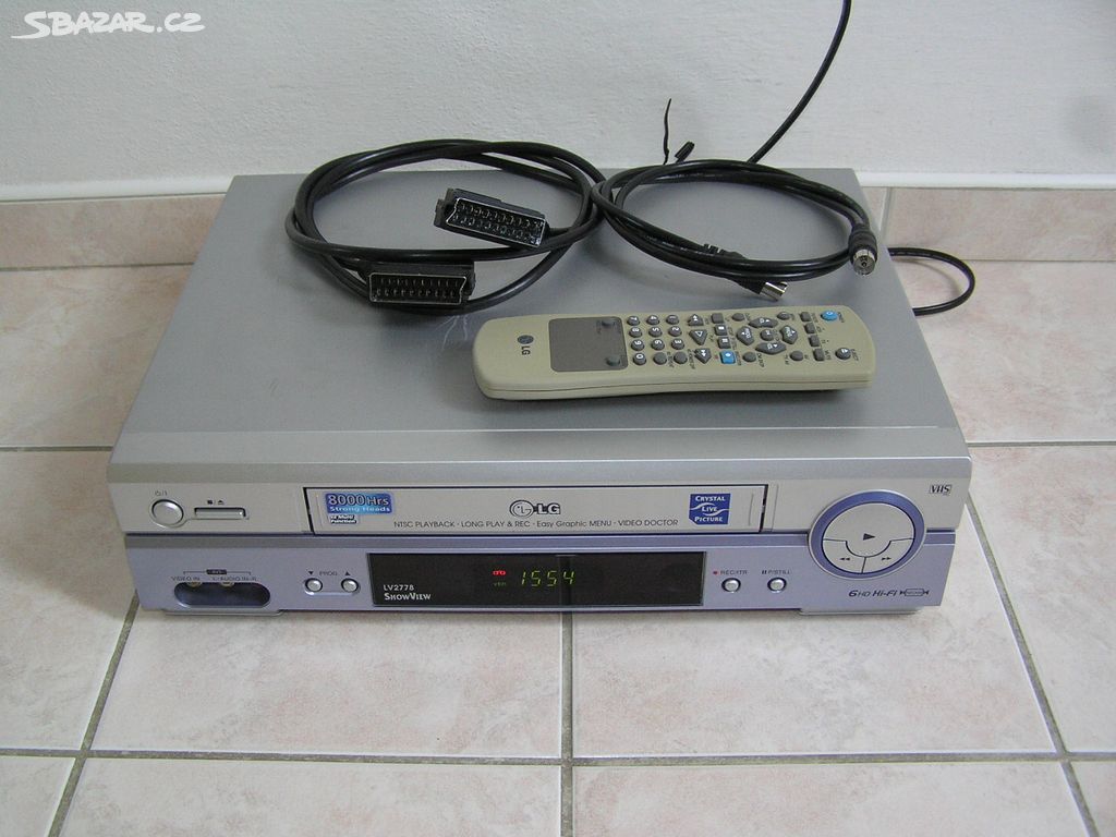 HiFi-Stereo videorekordér LG LV2778