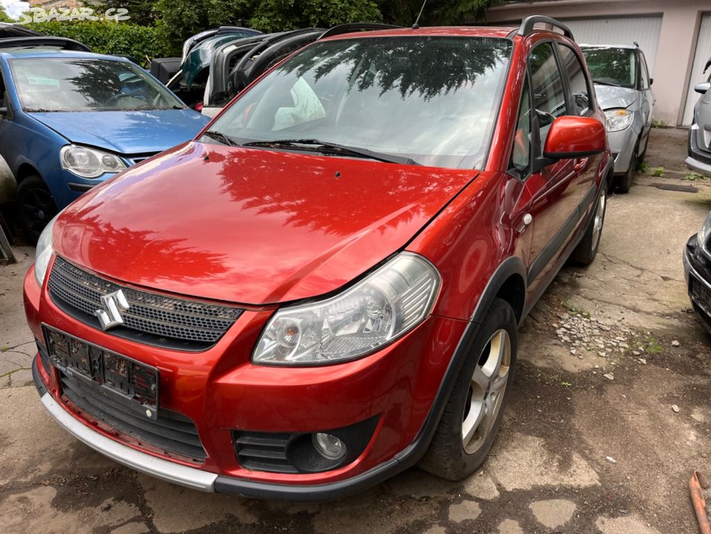 Náhradní díly z vozu SUZUKI SX4 1.6 4WD, 79kW