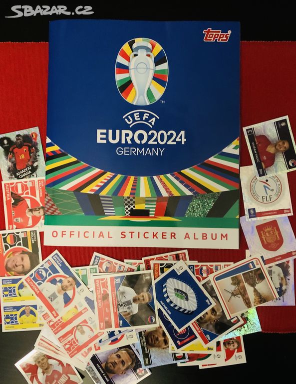 EURO 2024 Match Attax Stickers (Samolepky)